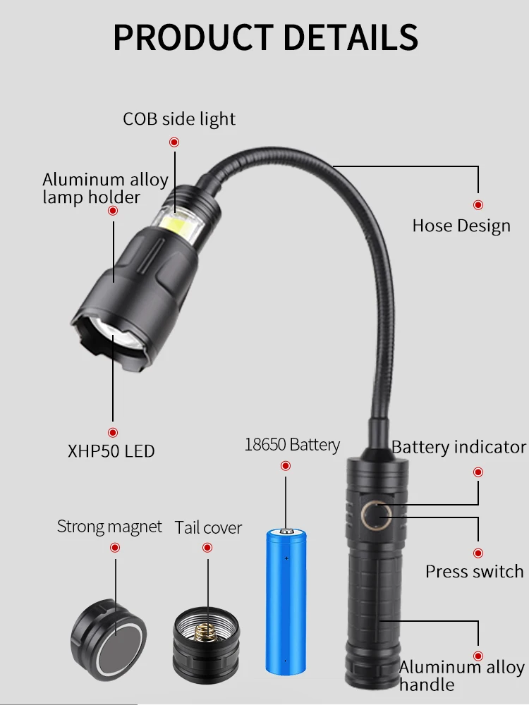 Usb recarregável xhp50 lantern - Power Outage Light avaliação e preço