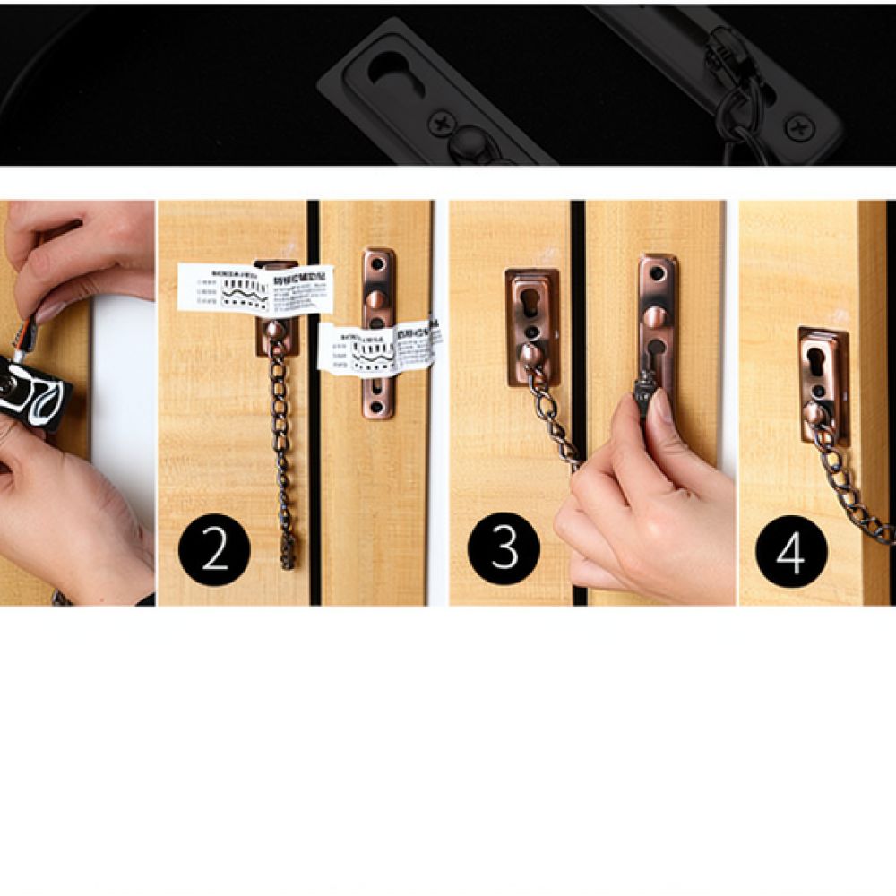 Fechadura de corrente para por - Security Chain Door avaliação e preço